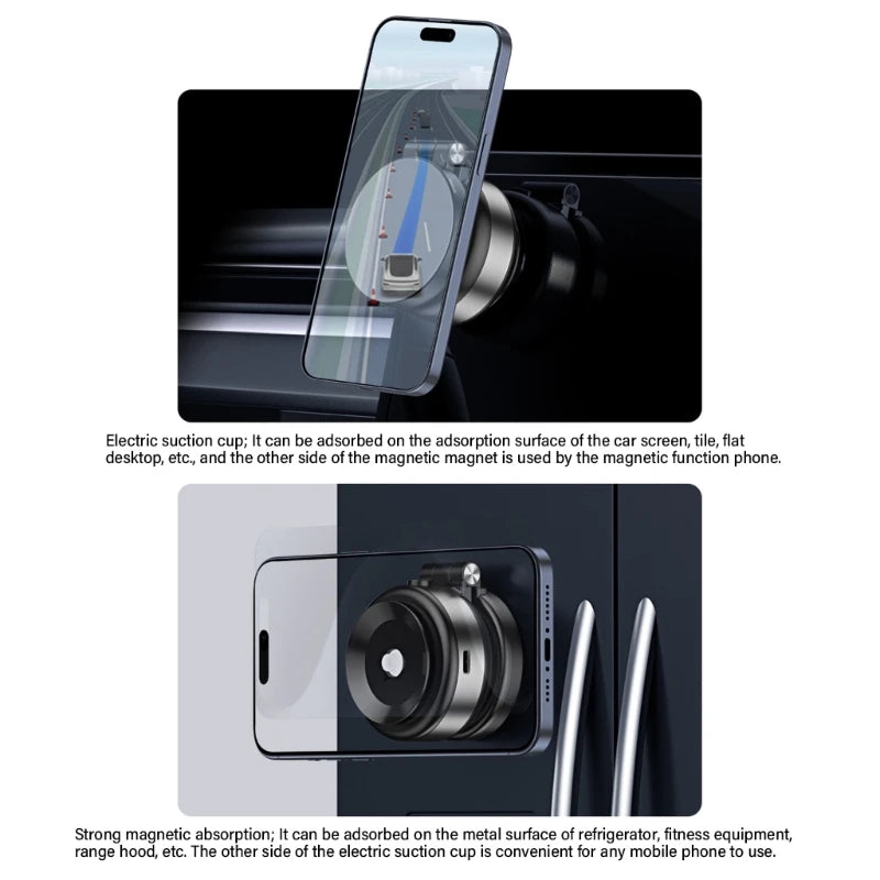 MagLock™ Pro Vacuum Car Phone Mount